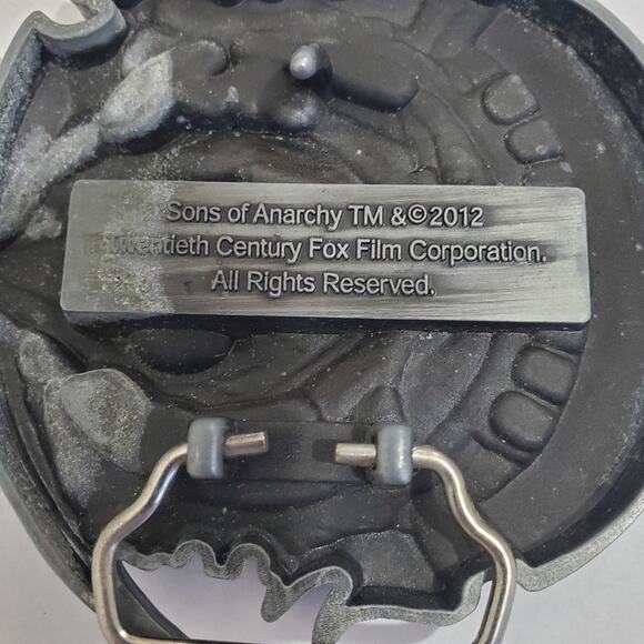 Sons of Anarchy Metal Belt Buckle Fan Gear Motorcycle Biker - Picture 4 of 7